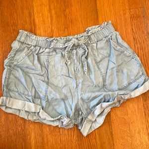 Aerie shorts - lightweight denim look